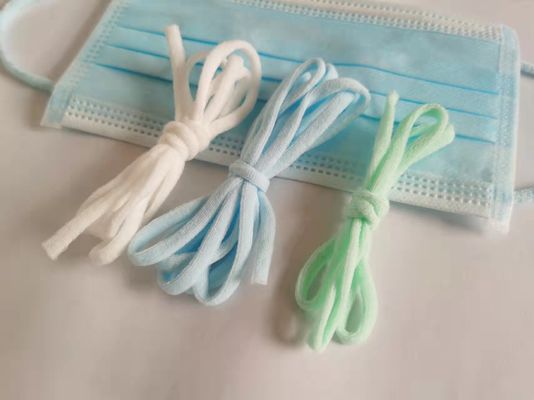 Chất liệu Vòng tai dây thun siêu mềm cho khẩu trang y tế 3/16&quot; 5mm