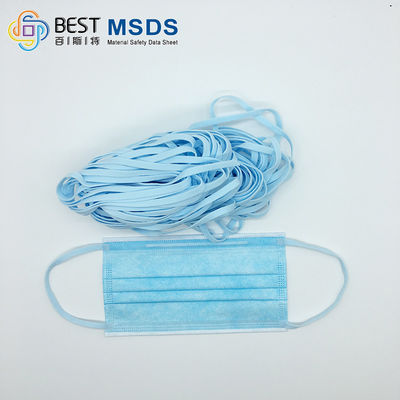 Vòng tai đàn hồi đầy màu sắc cho mặt nạ 3,5mm
