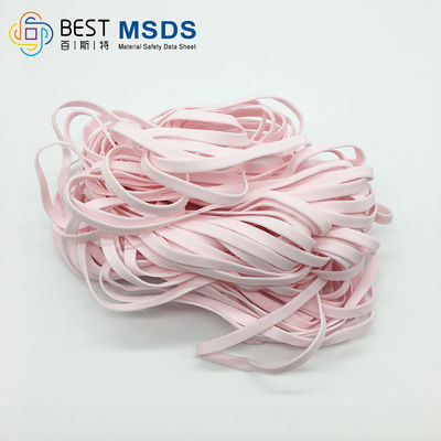 Maske Kulak Askısı İçin Pembe Elastik Bant 5mm Genişlik