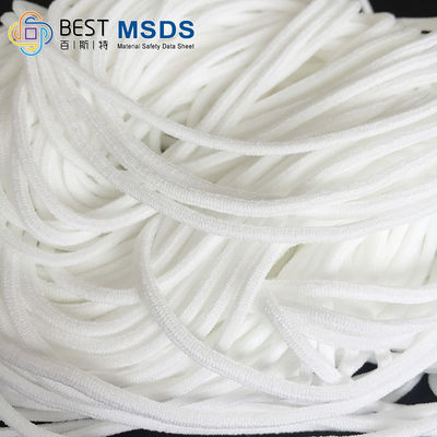 Vòng đeo tai đàn hồi tròn mềm Dây cho mặt nạ Spandex Polyester 3.0mm 2.8mm