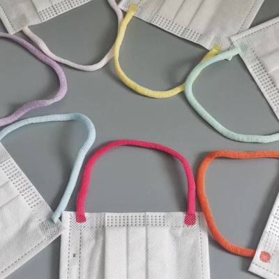 Dây Thun Siêu Mềm Từ Sợi Vải Nylon Spandex Dây Thun Lông Tơ 5mm 6mm