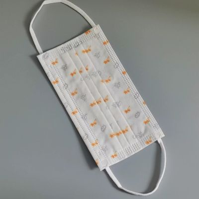 5mm Flat Ear Loop Straps Round Elastic String White Disposable Facemask Earloop Rope