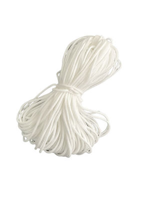 Vòng đeo tai bằng vải thun tròn nylon Polyester cho mặt nạ 3ply 2.8mm