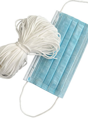 Dây vòng tai đàn hồi mềm may cho mặt nạ y tế 2.5-3.0mm