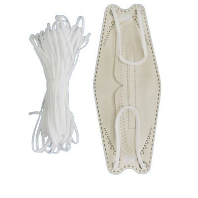 Face Mask Flat Earloop Elastic Cord 5MM Polyester
