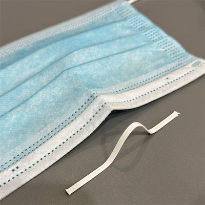 Dây mũi lõi đơn bằng nhựa cho mặt nạ Kẹp mũi PP phẳng 3 mm 5 mm
