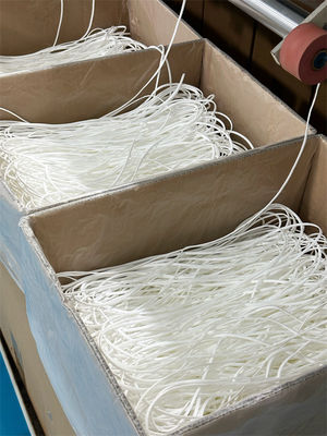Kabel Elastis Datar Lembut Tipis 5mm 6mm 4mm Polyester Spandex Flat Untuk Masker Wajah 3D