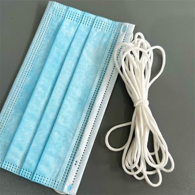 4mm 2.8mm 2mm 2.5 Mm 3mm Dây đàn hồi tròn mềm Dây Polyester trắng