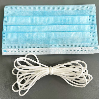 Vòng tai co giãn màu trắng Chủ đề Vòng đeo tai Dây thun mềm 2,5-2,8mm