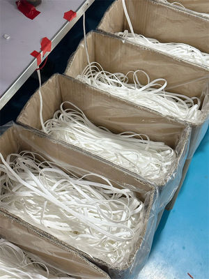 3.5MM 5MM White Earloop Elastic Cord Rope For Colour Masks